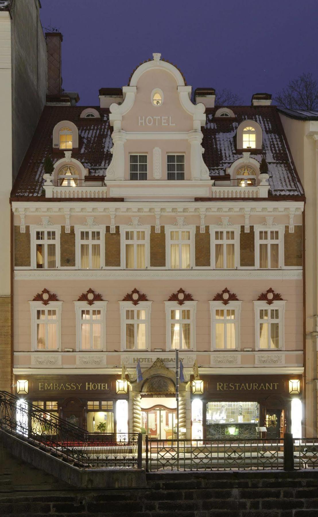 Hotel Embassy Karlovy Vary Exterior foto